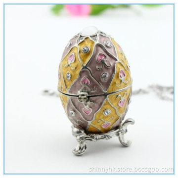 Metal egg shape 2013 promotional easter gifts